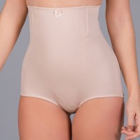 Braga faja alta con varillas lycra fuerte.