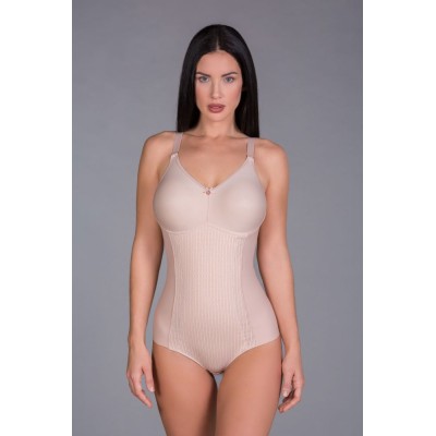Body preformado control encaje allover sin aros y sin foam.