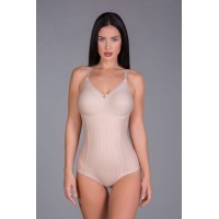 Body preformado control encaje allover sin aros y sin foam.