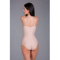 Body preformado control encaje allover sin aros y sin foam.