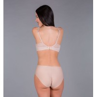 Sujetador preformado control encaje allover sin aros y sin foam.