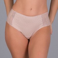 Braga bikini encaje allover clean cut efecto invisible.