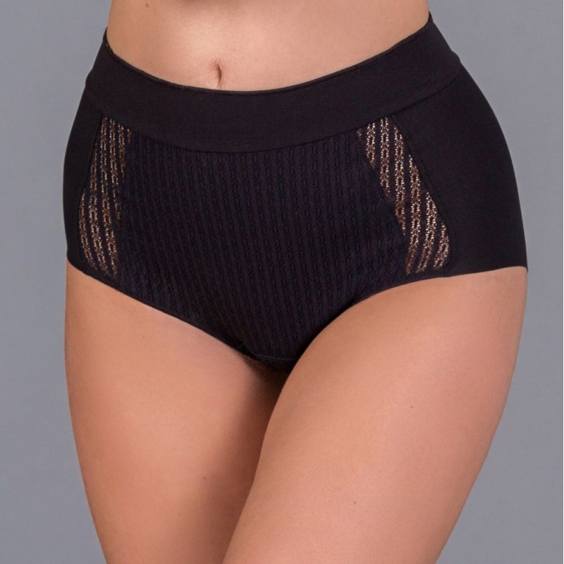 Braga alta encaje allover clean cut efecto invisible.